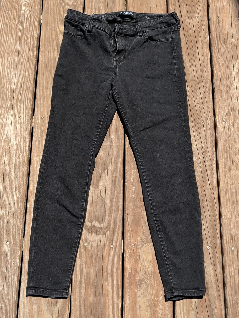 Liverpool Jeans Company Black Skinny Jeans